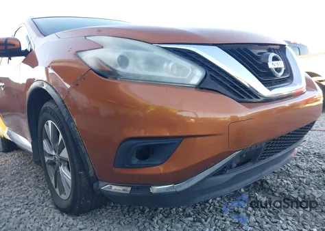 2015 Nissan Murano Sl z USA, uszkodzony, nr VIN 5N1AZ2MG7FN247715